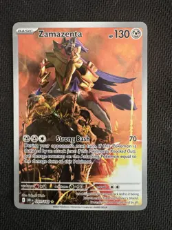 Zamazenta Full Art IR 201/182 Pokemon TCG - Destined Rivals - Illustration Rare - Image 1