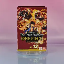 STARTERDECK ONE PIECE ST13 2024 ULTRA DECK THE THREE BROTHERS NEU (SEALED) EN - Image 1