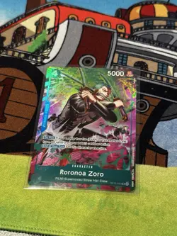 OP15 Treasure Rare Roronoa Zoro OP13-037 English NM Foil - Image 1