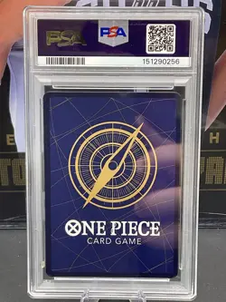2026 One Piece EN P-055 Monkey D Luffy College Basketball US Voyage PSA 10 - Image 2