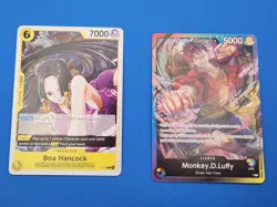 One Piece Boa Hancock Kami's Island OP15-EB04 Release Event P-115 + P-L Sealed - Image 5