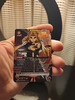 Union Arena Kyojuro Rengoku Demon Slayer SR 2 Star Parallel - Image 1