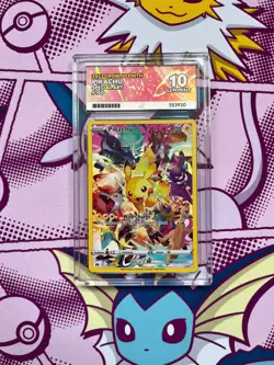 Pokemon TCG - Pikachu 160/159 - Crown Zenith - Secret Rare - Graded - ACE 10 - Image 1
