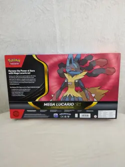 Pokemon TCG Mega Lucario ex Premium Figure Collection Box Factory Sealed - Image 3