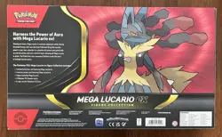 Pokemon TCG Mega Lucario ex Premium Figure Collection Box Factory Sealed - Image 2