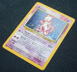Mewtwo 10/102 Holo Rare Unlimited Base Set 1999 - Pokemon Card TCG (NM) - Image 5