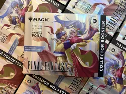 Magic The Gathering Final Fantasy Collector Booster Omega Box 17 NEW SEALED - Image 2