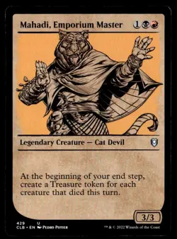 2022 Commander Legends: Battle for Baldur's Gate Mahadi, Emporium Master - Image 1