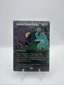 Beholder's Paralyzing Ray - Oubliette (Rainbow Foil) Secret Lair Drop Foil - Image 1