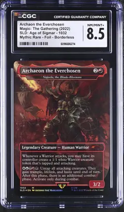 NAJEELA, THE BLADE-BLOSSOM Secret Lair Foil Mythic CGC 8.5 MTG EDH [NOS] - Image 1