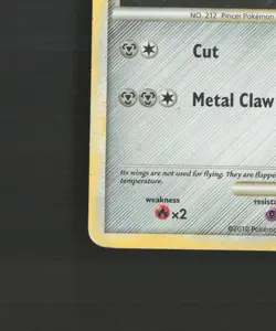 Scizor 7/90 Undaunted Holo Rare Pokemon Card MP - Image 5