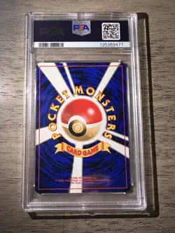 Misty's Tears Banned Art Gym 1 Heroes Japanese Pokemon Card 1998 PSA 8 New Slab - Image 4