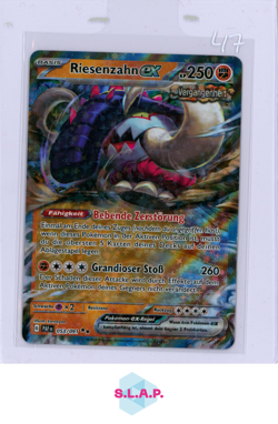 RIESENZAHN EX POKEMON 053/091 2023 PAL PALDEA EVOLVED GERMAN - Image 1