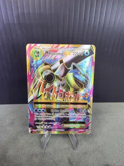 Mega Blastoise EX 102/108 - XY Evolutions Full Art Secret Rare Pokemon TCG MP - Image 1