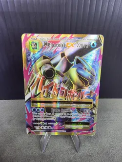 Mega Blastoise EX 102/108 - XY Evolutions Full Art Secret Rare Pokemon TCG MP - Image 2