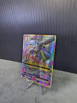 Mega Blastoise EX 102/108 - XY Evolutions Full Art Secret Rare Pokemon TCG MP - Image 3