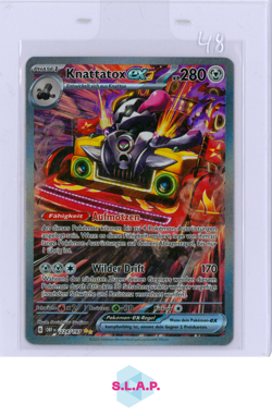 KNATTATOX EX POKEMON 224/197 2023 OBF OBSIDIAN FLAMES GERMAN - Image 1
