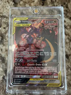 Naganadel & Guzzlord GX Cosmic Eclipse 2019 Secret Pokemon Card TCG - Image 1