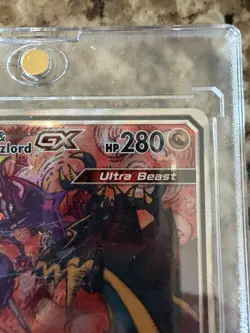 Naganadel & Guzzlord GX Cosmic Eclipse 2019 Secret Pokemon Card TCG - Image 3