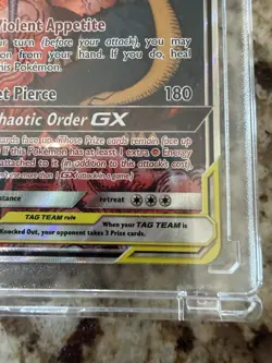Naganadel & Guzzlord GX Cosmic Eclipse 2019 Secret Pokemon Card TCG - Image 5
