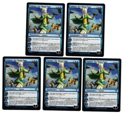 MTG 5x FOIL Tamiyo, the Moon Sage English Avacyn Restored AVR MT/NM - Image 1