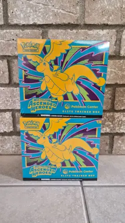 2x Pokemon Ascended Heroes Elite Trainer Box ETB Pokemon Center Edition - Image 1