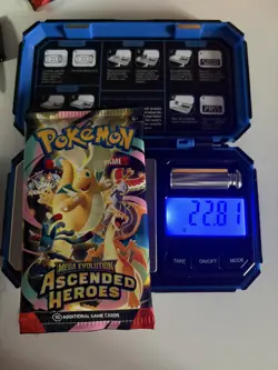 Pokemon Ascended Heroes EXTREMELY Heavy Booster Pack 22.81g | god packUU🔥🔥 | - Image 1
