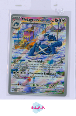 METAGROSS POKEMON 178/162 2024 TEF TEMPORAL FORCES GERMAN FULL ART - Image 1