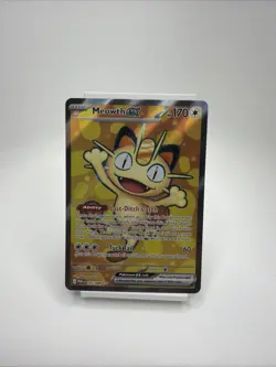English Pokemon TCG Perfect Order Meowth Ex Full Art (107/088). - Image 1