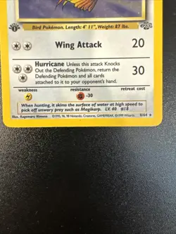 Pidgeot 8/64 Rare Jungle Holo 1st Edition Pokemon - Image 2