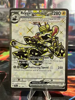 Pokemon TCG: Revavroom EX 081/064 - Ultra Rare Full Art - Shrouded Fable - NM - Image 1