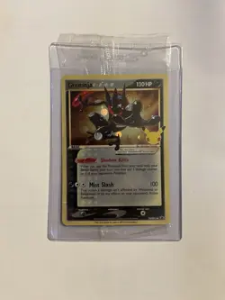 Pokemon Greninja Gold Star Holo Promo SWSH144 Celebrations Black Star - SEALED - Image 1