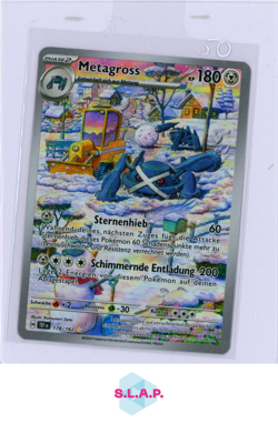 METAGROSS POKEMON 178/162 2024 TEF TEMPORAL FORCES GERMAN FULL ART - Image 1
