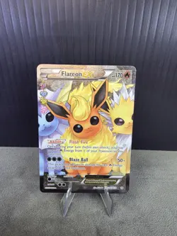 Flareon EX (Full Art) RC28-32 Generations: Radiant Collection Pokemon TCG MP - Image 1