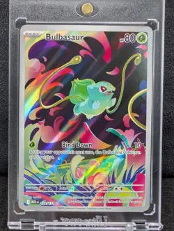 Bulbasaur 133/132 Illustration Rare - Pokemon TCG 2025 Mega Evolution - NM - Image 1