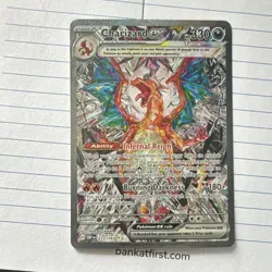 Pokemon Charizard ex Illustration Rare Holo Obsidian Flames 223/197 330 HP - Image 1