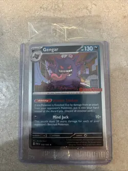 Pokemon GameStop Stamped Exclusive Gengar Promo Sealed 050/088 - Image 1