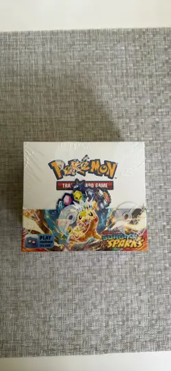 Pokemon TCG: Surging Sparks Booster Box (36 Packs) SEALED - Image 1
