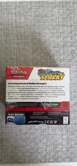 Pokemon TCG: Surging Sparks Booster Box (36 Packs) SEALED - Image 4