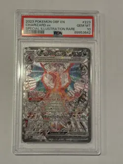 Pokemon Charizard ex Obsidian Flames 223/197 Special Illustration Rare PSA 10 - Image 1