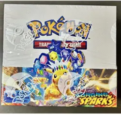 Pokemon Booster Box Scarlet & Violet Surging Sparks Sealed Pikachu Latias 2025 - Image 1