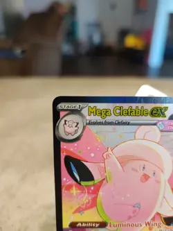 Mega Clefable Ex SIR 119/088 Pokemon TCG Perfect Order - Image 3