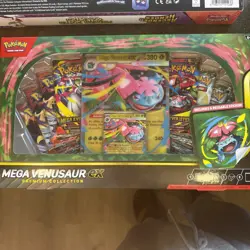 Pokemon TCG Mega Venusaur ex Premium Collection Box Sealed New - Image 1