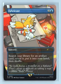 Magic the Gathering Secret Lair Sonic Drop Non Foil Fabricate - Image 1