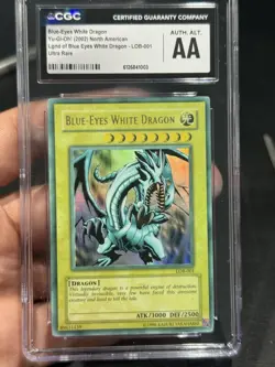 Blue-Eyes White Dragon LOB-001 The Legend of Blue Eyes White Dragon Unlimited - Image 4