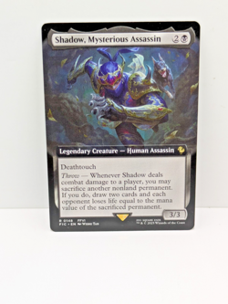 Final Fantasy - Shadow, Mysterious Assassin - Black - Legendary Creature -FIC148 - Image 1
