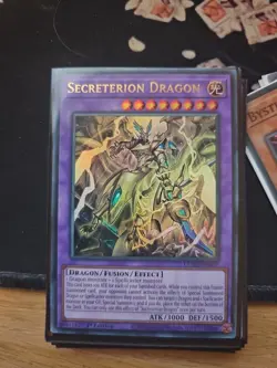 Secreterion Dragon DUAD-EN037 Ultra Rare 1st Edition yugioh - Image 1