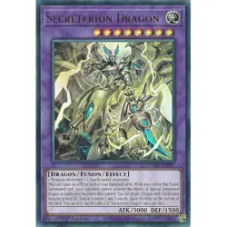 DUAD-EN037 Secreterion Dragon : Ultra Rare Card : 1st Edition : YuGiOh TCG - Image 1