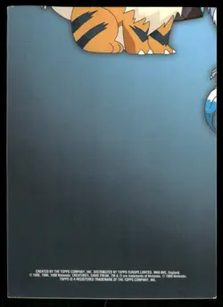 Pokemon Cards TV11 Meowth #52 Topps Trading Cards Series 1 LP - Image 2