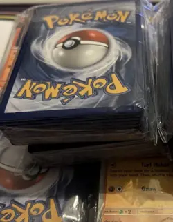 60 Pokemon Cards Bundle Job Lot Starter Pack Mixed Cards Kids Gift 4 - Image 1